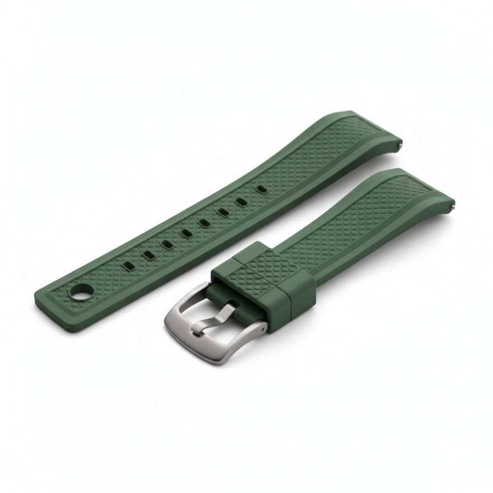 Green FKM Rubber Summit Strap - Quick Release