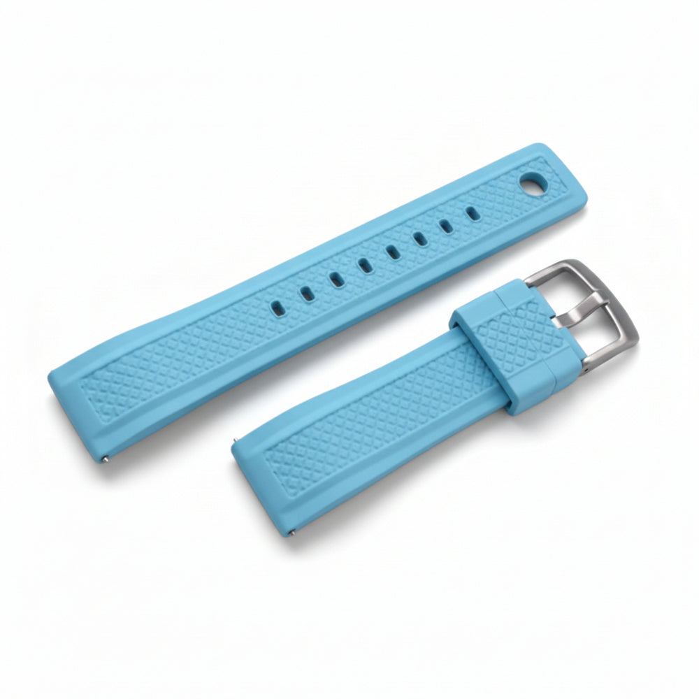 Light Blue FKM Rubber Summit Strap - Quick Release