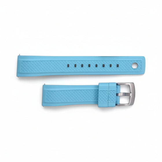 Light Blue FKM Rubber Summit Strap - Quick Release
