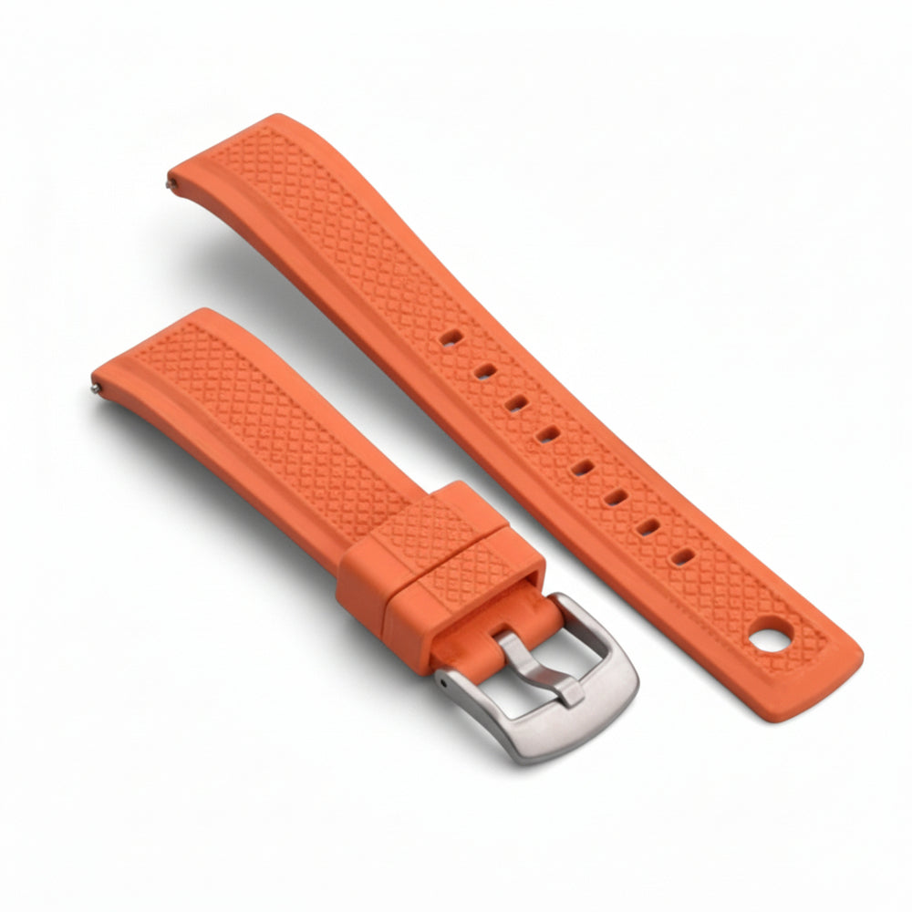 Orange FKM Rubber Summit Strap - Quick Release