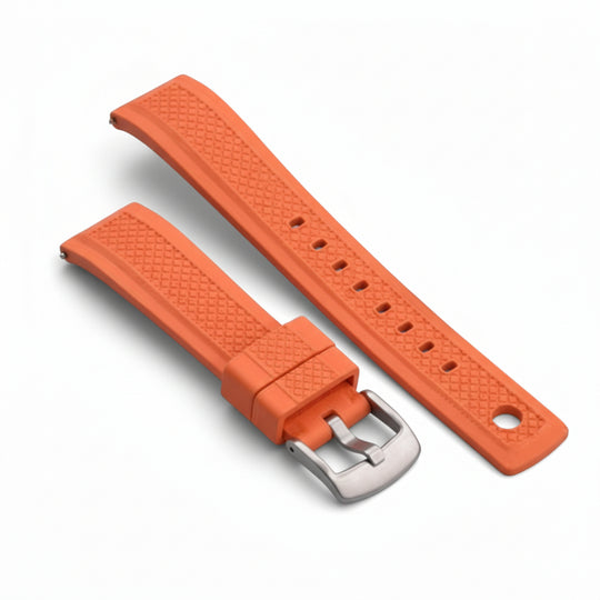 Orange FKM Rubber Summit Strap - Quick Release