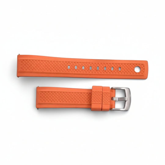 Orange FKM Rubber Summit Strap - Quick Release