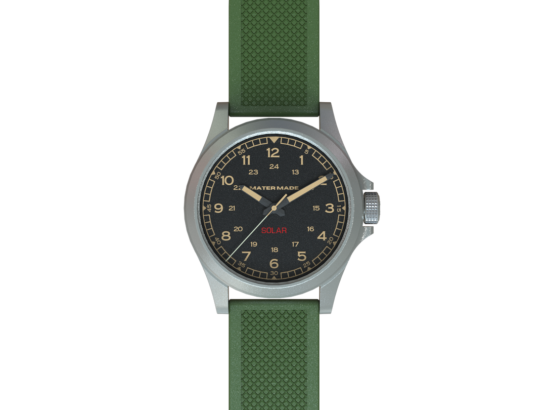 Green FKM Rubber Summit Strap - Quick Release