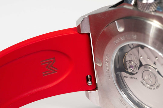 Red FKM Rubber Strap - Quick Release