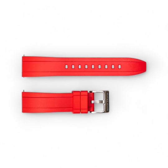 Red FKM Rubber Strap - Quick Release