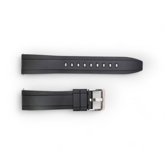 Black FKM Rubber Strap - Quick Release