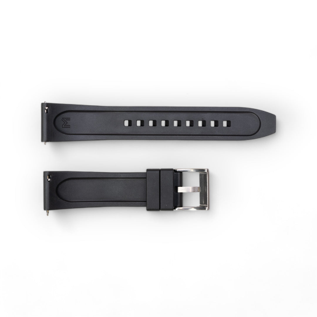 Black FKM Rubber Strap - Quick Release